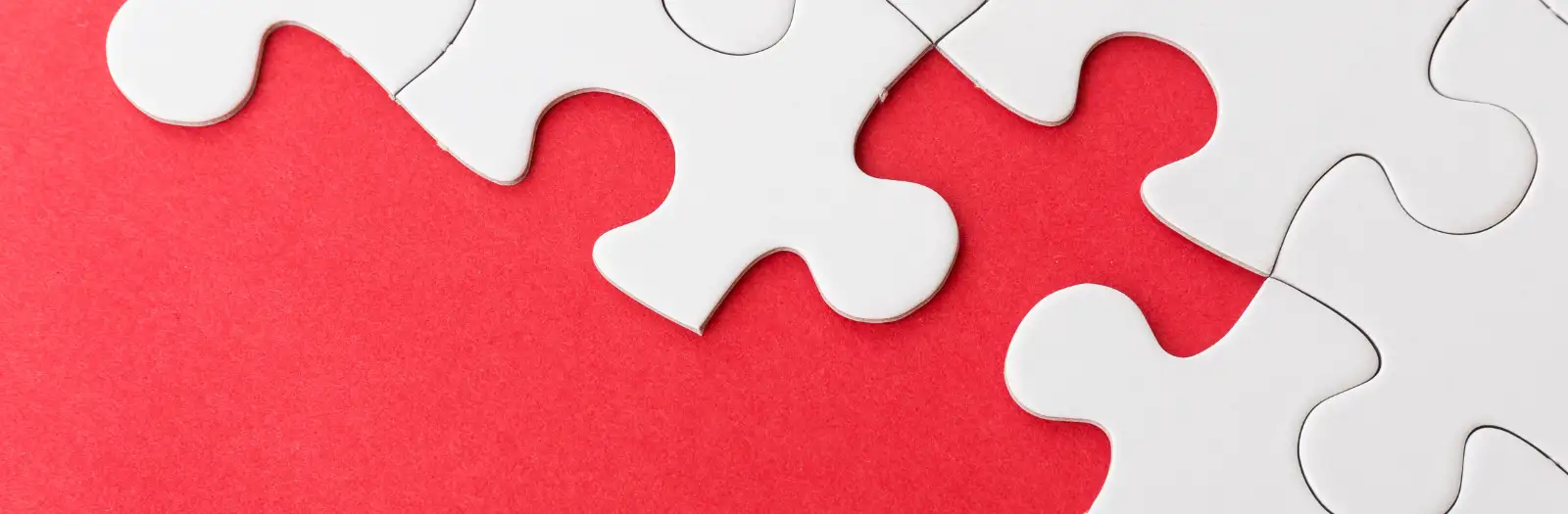 Ein Puzzle setzt sich zusammen